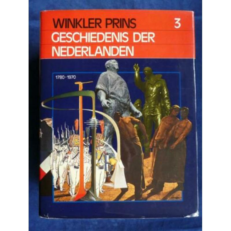 Winkler prins geschiedenis der Nederlanden in 3 delen