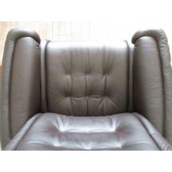 nieuwe Stressless Royal chocolade bruin leder maat small