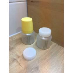 Diverse toebehoren Medela kolf