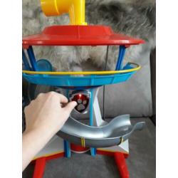 Set Paw Patrol Uitkijktoren Licht Geluid Chase wagen + pup