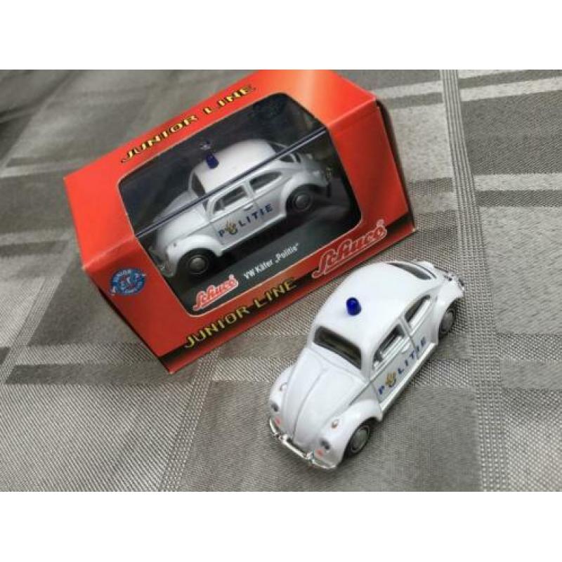 Schuco Volkswagen Kever politie uitvoering 1:72