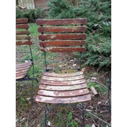 6 bistro tuinstoelen tuinstoel bistrostoel