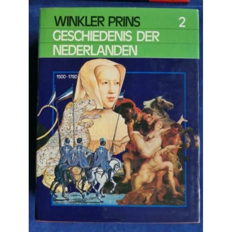 Winkler prins geschiedenis der Nederlanden in 3 delen