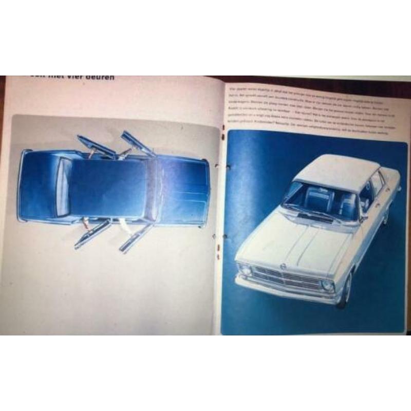 Opel kadett folder oud