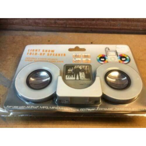 Mini-speaker met lichtshow (opvouwbaar)