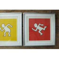 Afbeeldingen á la keith haring