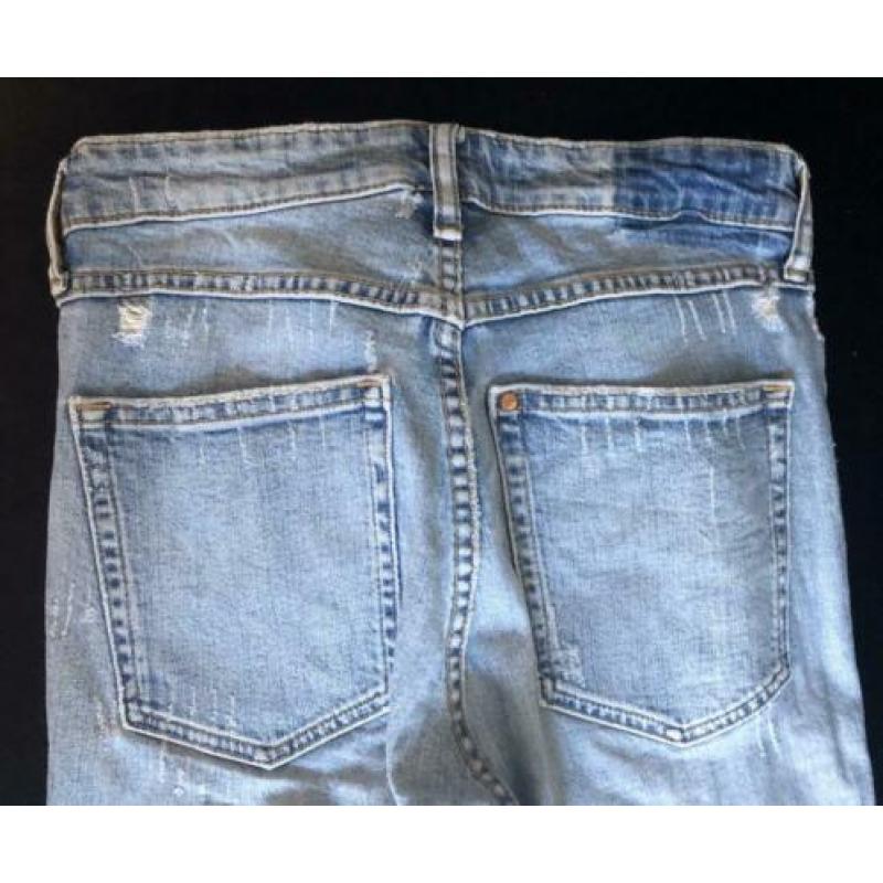 H&M, high slim cropped jeans, jeans, maat 36