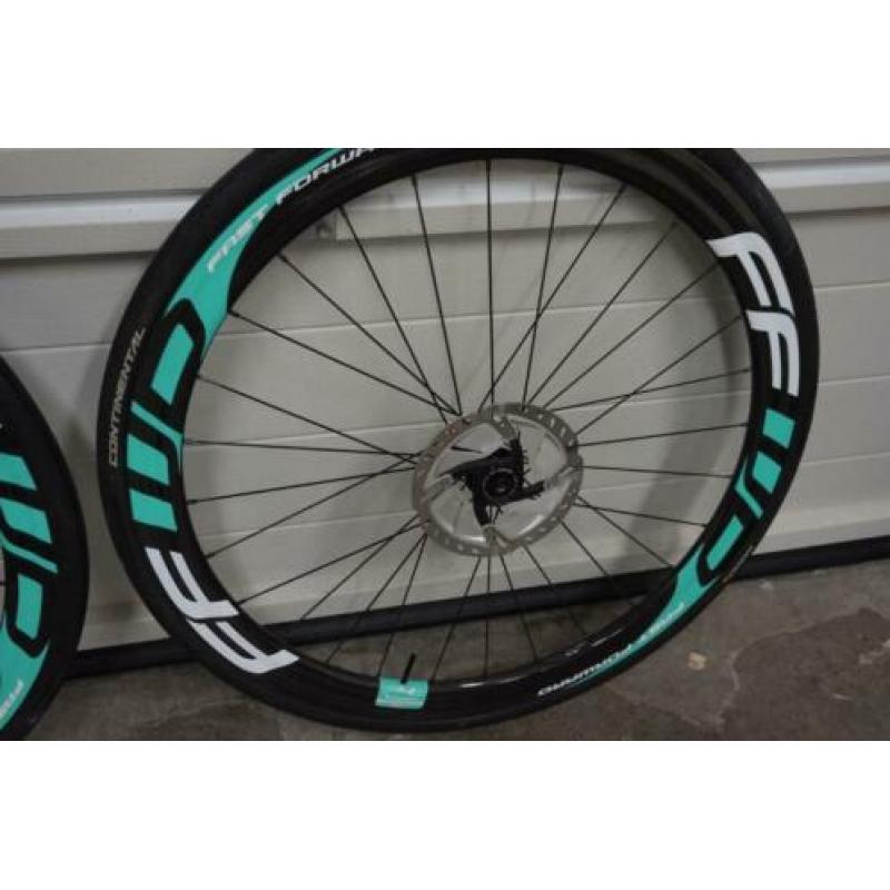 Bianchi racefiets wielen FFWD F4D schijfrem nw €2.199,- !