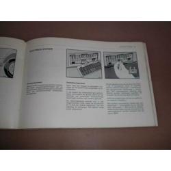 Handleiding/ instructieboekje Opel Kadett/ 1982