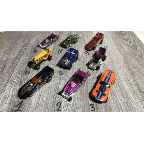 1/64 Hotwheels modellen auto’s €1 per stuk VAVB