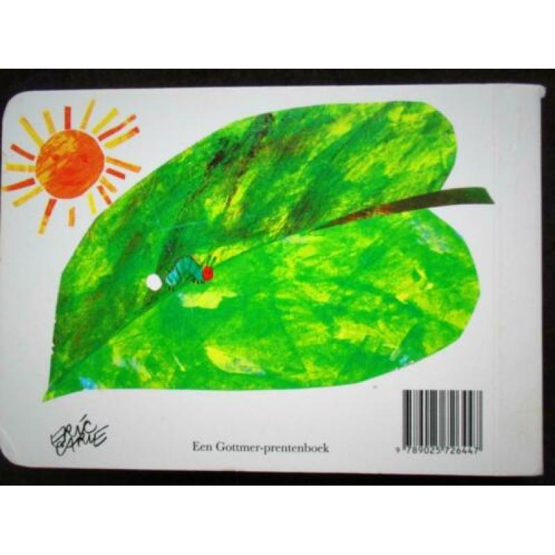 Rupsje Nooitgenoeg~Rups Nooit Genoeg~Hardcover Boek~Prenten