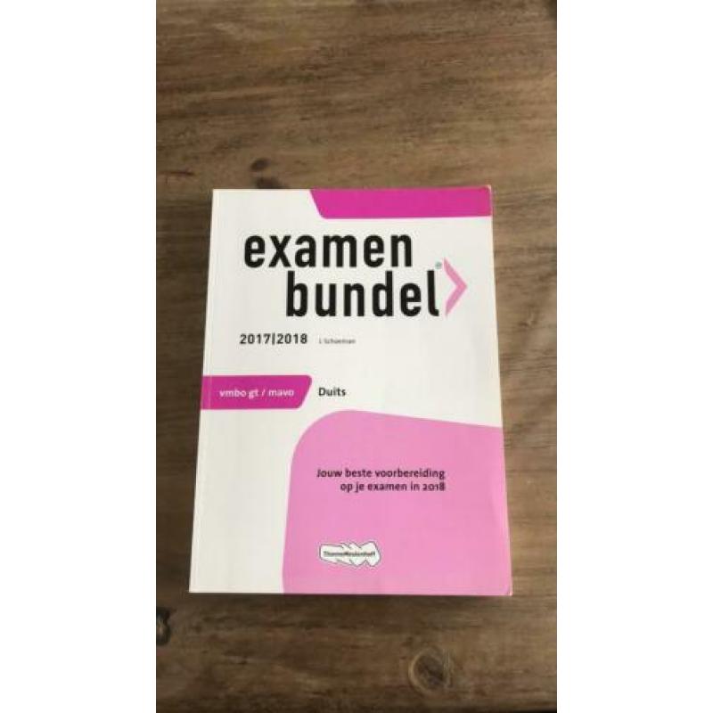 Examenbundel 2017/2018 Samengevat Nederlands Duits Economie