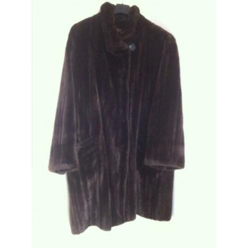 Hensel und Mortensen - fake fur winterjas - maat 46/48