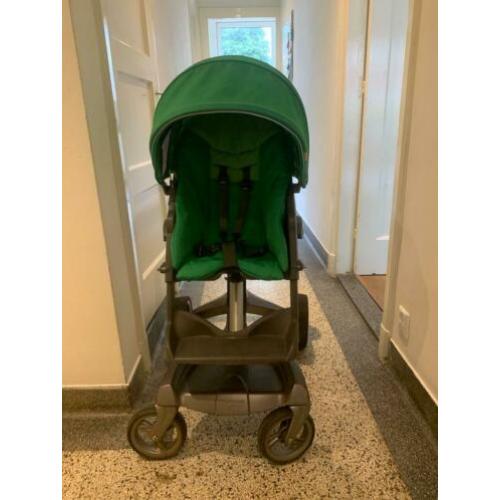 Stokke Xplory kinderwagen groen