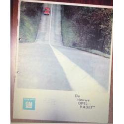 Opel kadett folder oud
