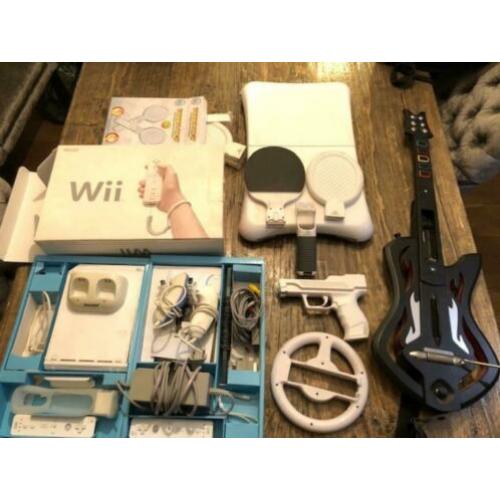 zeer komplete Wii set met veel extra's