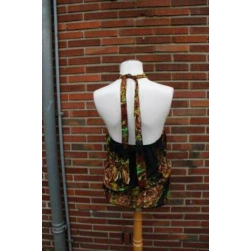 Haltertop bruin/groen Vegas 1mt OPRUIMING