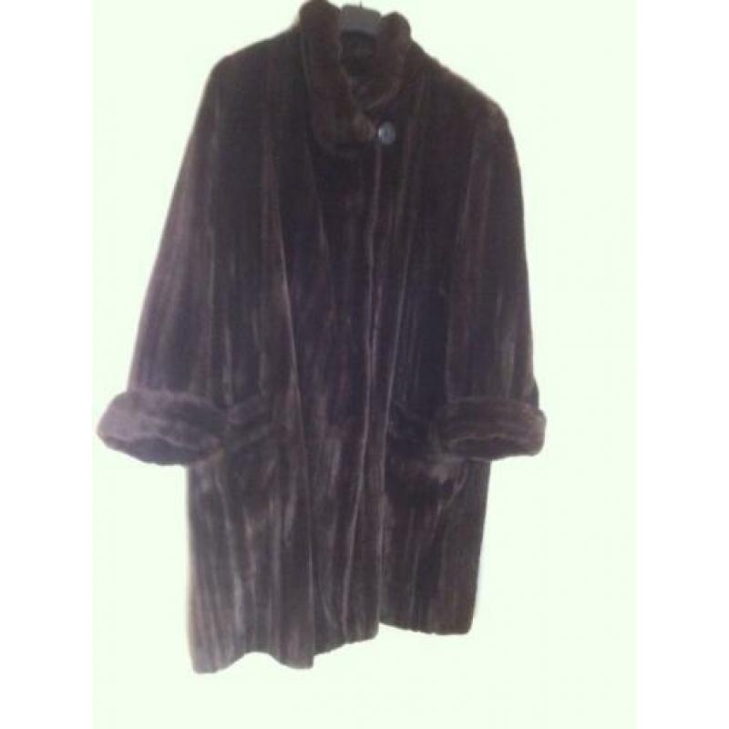 Hensel und Mortensen - fake fur winterjas - maat 46/48