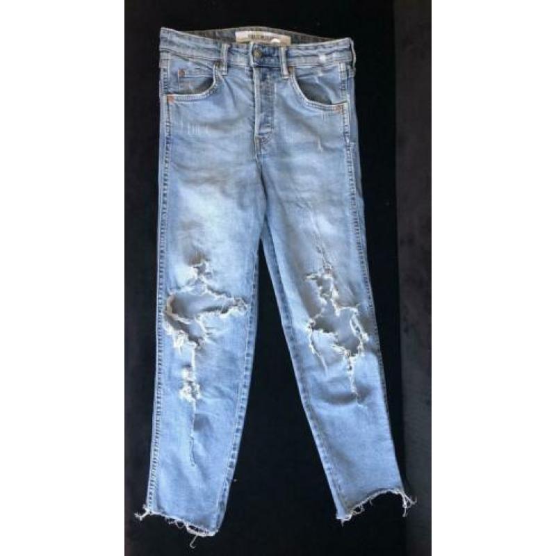 H&M, high slim cropped jeans, jeans, maat 36