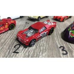 Hotwheels 1/64 modellen auto’s 1.25 per stuk VAVB