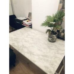 Marmer tafel 125 x 75 cm