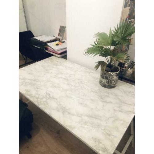 Marmer tafel 125 x 75 cm