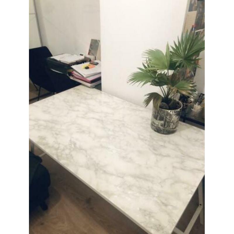 Marmer tafel 125 x 75 cm