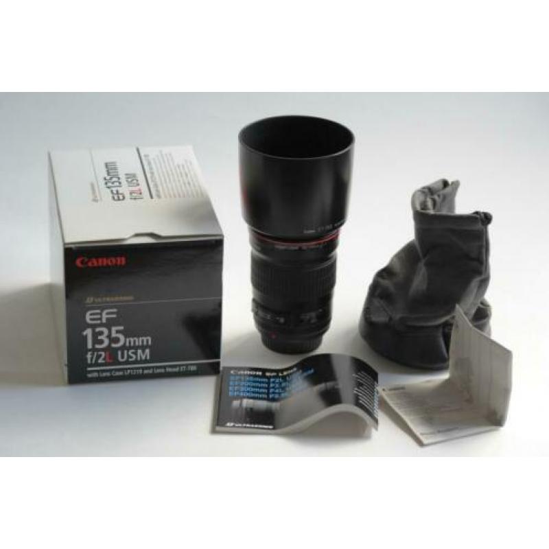 Canon 135mm 2.0L EF USM (nieuw in doos)