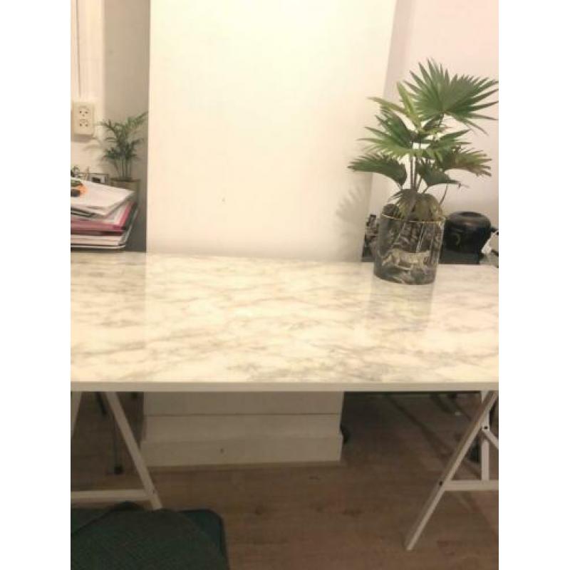 Marmer tafel 125 x 75 cm