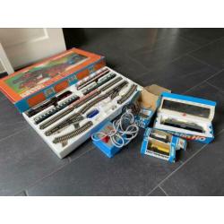 Märklin trein set-ho 3055 3185 4440 4442 en transformator