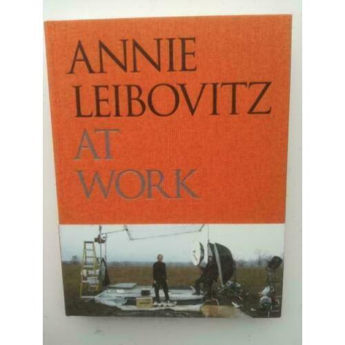 Annie Leibovitz At work boek met originele handtekening
