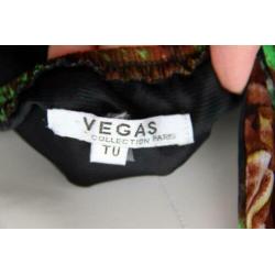 Haltertop bruin/groen Vegas 1mt OPRUIMING