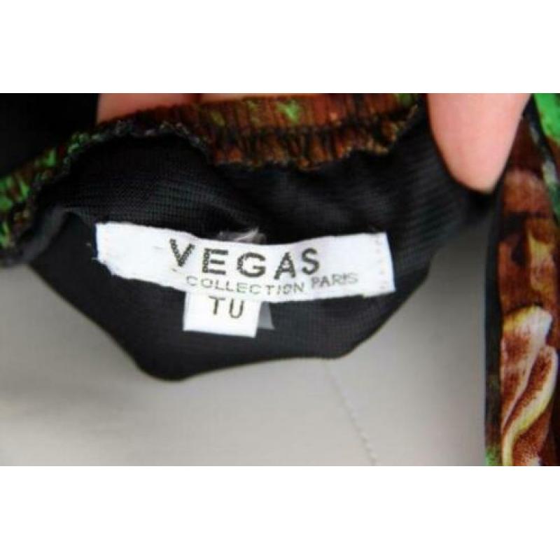 Haltertop bruin/groen Vegas 1mt OPRUIMING
