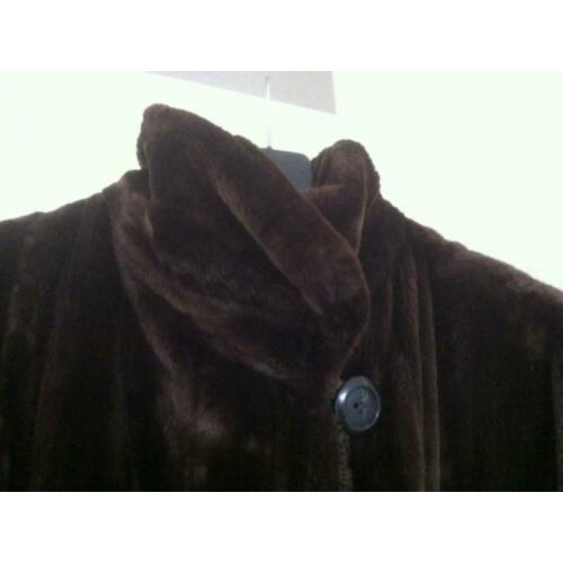 Hensel und Mortensen - fake fur winterjas - maat 46/48
