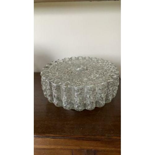 Retro vintage glazen plafondlamp