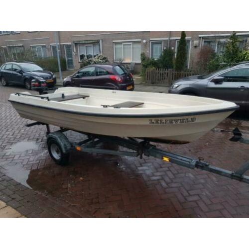 Terhi 410 toer/vis boot met 5pk Mercury BBM