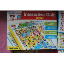 BORDSPEL INTERACTIVE OUIZ JUNIOR VAN CLEMENTONI 3.95euro