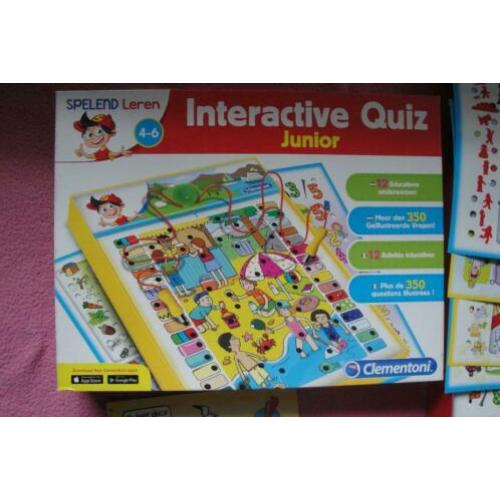 BORDSPEL INTERACTIVE OUIZ JUNIOR VAN CLEMENTONI 3.95euro