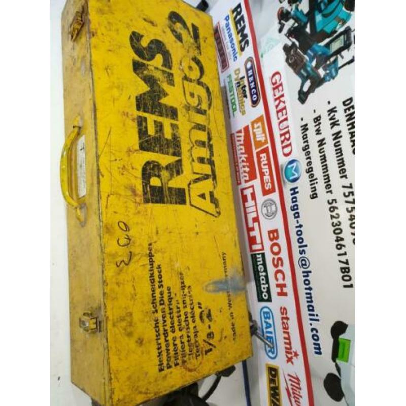 REMS Amigo 2 Compact Set  Elektrisch Draadsnij-ijzer