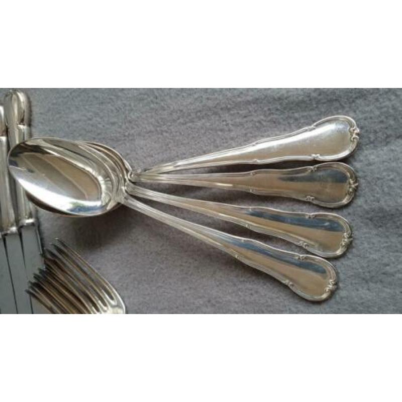 WMF verzilverd bestek - Patent 45 - 14 delig - Brocante