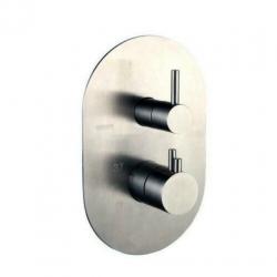Supergrif d38 RVS-304 inbouw thermostaat doucheset
