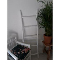 Mooie teak houten ladder uit Indonesië