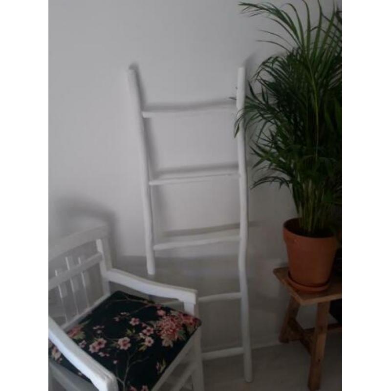 Mooie teak houten ladder uit Indonesië