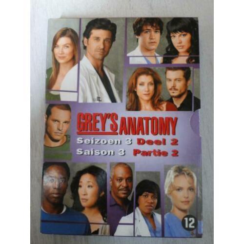 DVD Grey's Anatomy - Seizoen 3 Deel 2