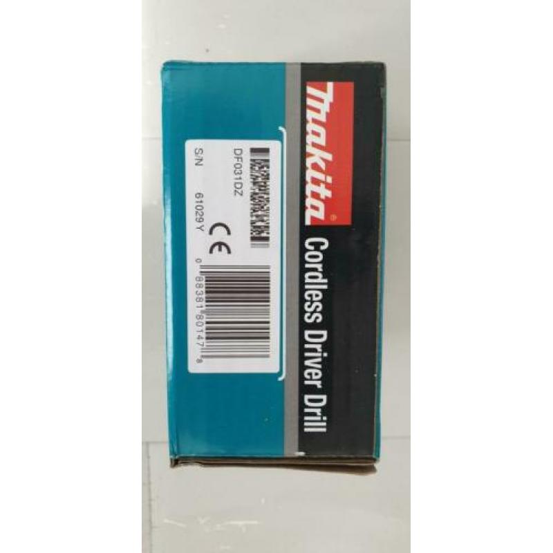 Makita DF031DZ 12v accu boor/schroefmachine