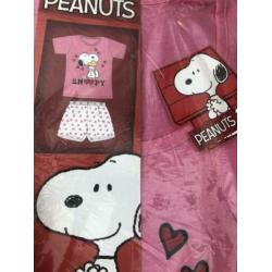 Nieuw Snoopy maat L pyjama