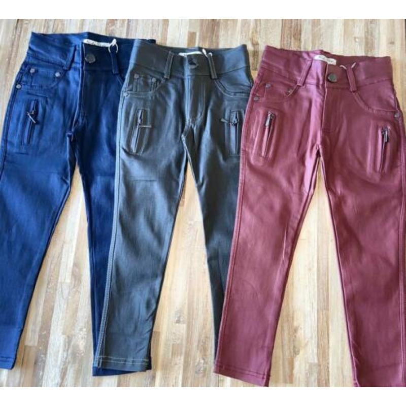 Partij kinderkleding meisje NIEUW Zero Jeans