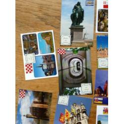 33 ansichtkaarten van verschillende Nederlandse provincies