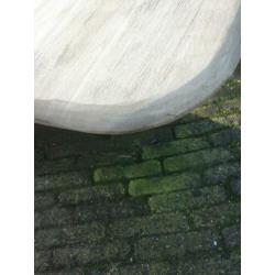 3 oude massief eiken panelen