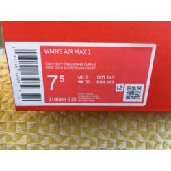 Nike air Max 1 Grand Purple 38,5 38.5 ds